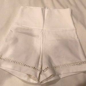 high waisted shorts